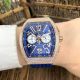 Fake Franck Muller Vanguard Yachting Rose Gold Blue Chronograph Watch 44mm (6)_th.jpg